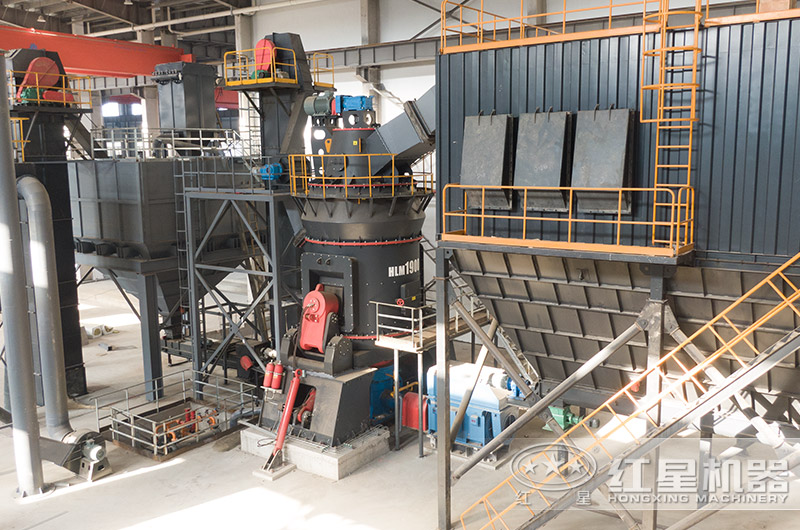 超細立式磨粉機現場