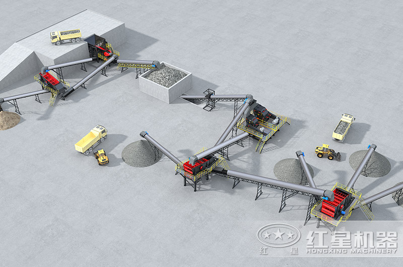 破碎生產(chǎn)線(xiàn)流程 破碎生產(chǎn)線(xiàn)流程