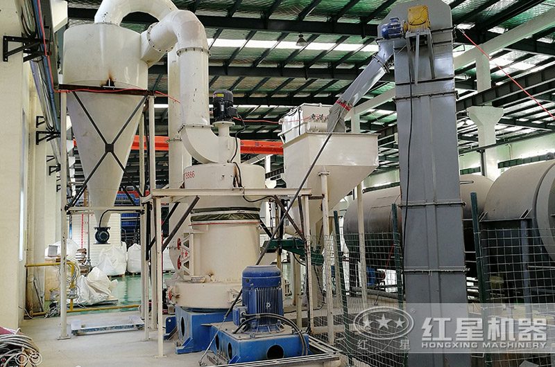 超細立式磨粉機環?，F場