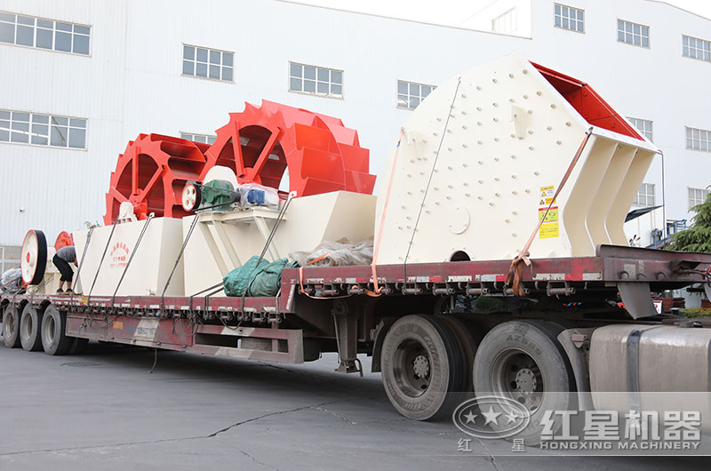 制砂、洗砂設備發貨