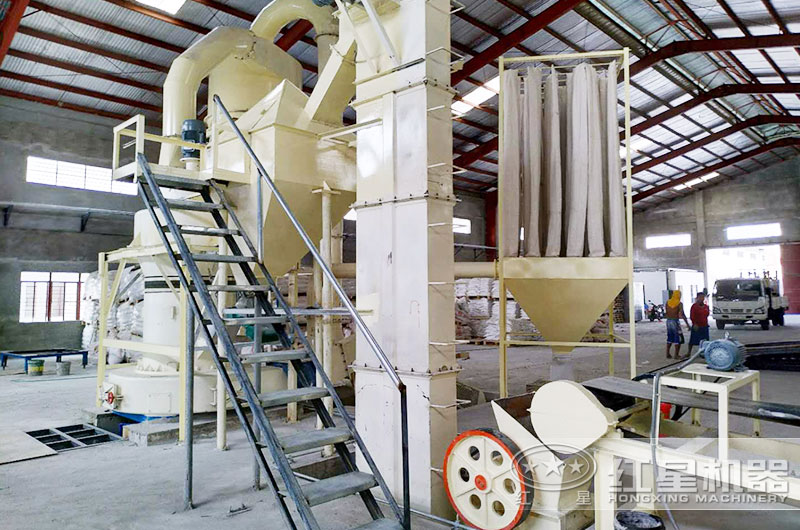 磨粉用戶生產現場，能夠滿足多種規格磨粉使用