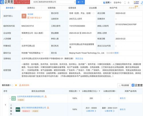 新東方加速數字化轉型，北京新設匯智易讀科技公司聚焦軟件開發